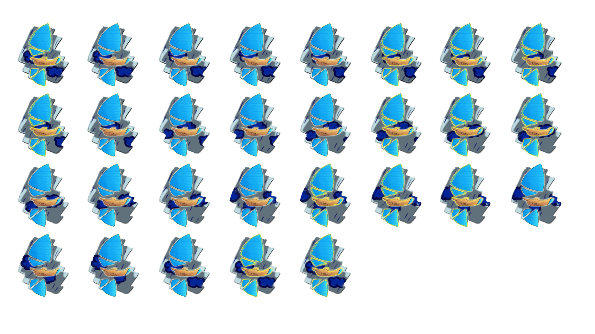 Power up indicator sprites 2