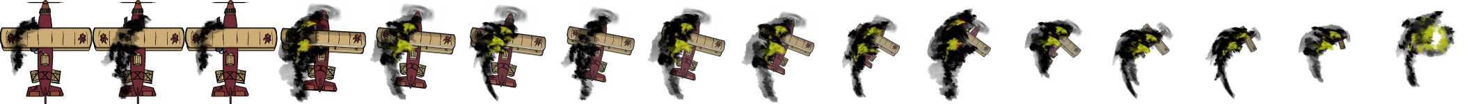 PlayerPlane Death Animation Spritesheet.png